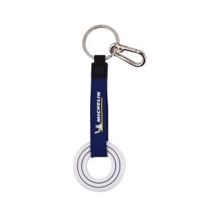 Michelin White Tyre Keyring